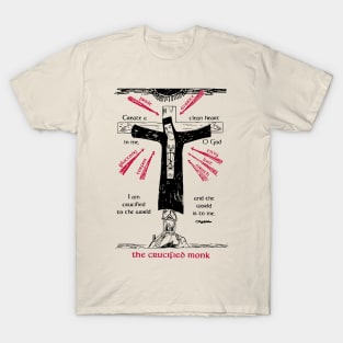 The Crucified Monk | Alternate Version T-Shirt